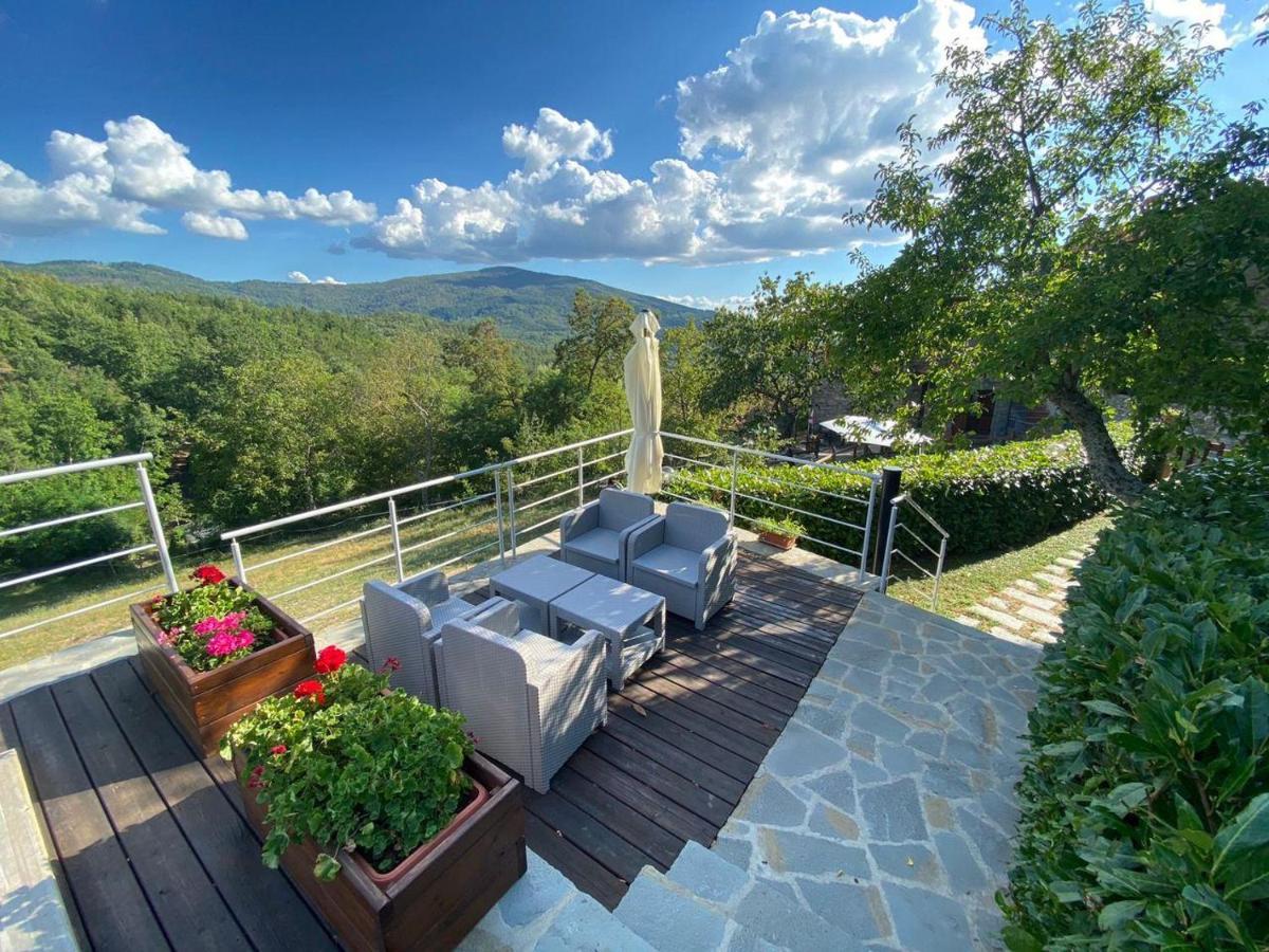 Agriturismo Vezzano Chiusi della Verna Eksteriør bilde