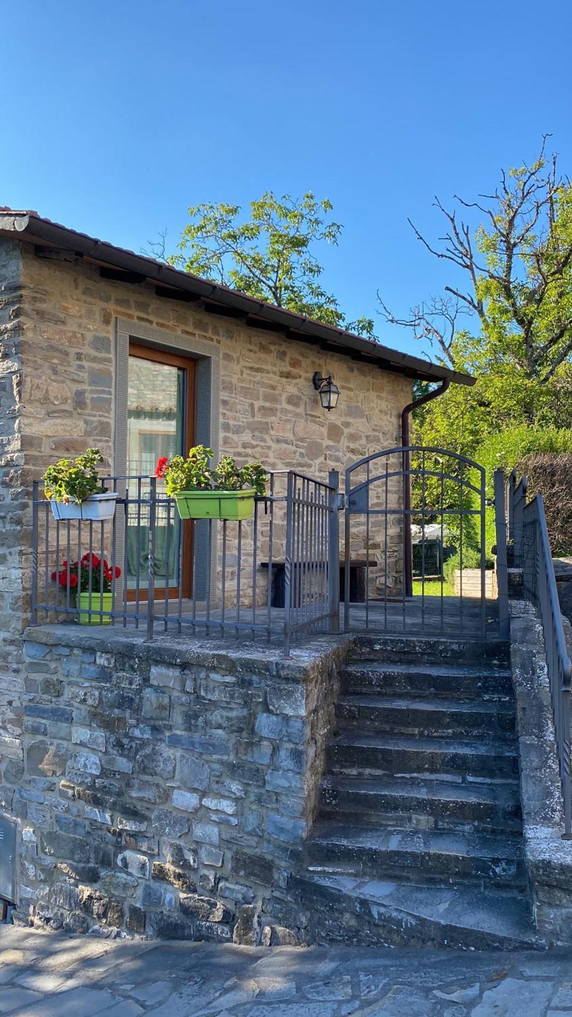 Agriturismo Vezzano Chiusi della Verna Eksteriør bilde