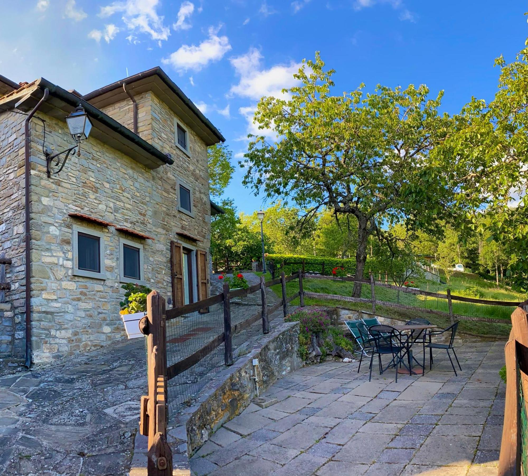 Agriturismo Vezzano Chiusi della Verna Eksteriør bilde